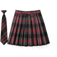 ราคา ชุดนักเรียนลายสก๊อตพร้อมกระโปรงเอวสูง ทรงเอ สำหรับนักเรียน (24746595814)