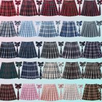 ราคา กระโปรงลายสก๊อตความยาวระดับกลาง เอวสูง สำหรับนักเรียนหญิง (42164988322)