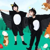 ราคา เครื่องแต่งกายอีกาสำหรับเด็ก พร้อมเสื้อนกอินทรีและนกฮูก สไตล์เวทีละคร ขนาด 5 14 (55601167395)