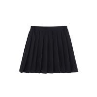 ราคา กระโปรงนักเรียนชั้นประถม ครึ่งความยาว สีดำ ลายพับ เย็บอย่างดี สไตล์ J K หมายเลข 113 (45750760662)