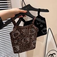 ราคา เสื้อกั๊กพิมพ์ลายเสือดาว สไตล์หวานเผ็ด สำหรับเด็ก ทรงกระโปรงสั้นพร้อมเชือกแขวน (43764479265)