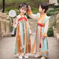 ราคา ฮันฟูสำหรับเด็ก ชายและหญิง สไตล์จีนโบราณ เครื่องแต่งกายสำหรับการแสดงเต้นรำ (43376125401)