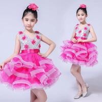 ราคา ชุดเจ้าหญิงน่ารักสำหรับเด็ก ประกอบด้วยกระโปรงเลื่อมและชุดแฟนซี เพลงเต้นรำหรืองานแสดงพิเศษ (43619385034)