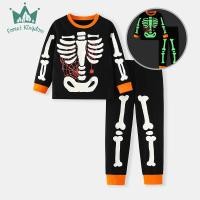 ราคา ชุดฮาโลวีนเด็ก กางเกงขายาวเสื้อแขนยาว ส่องแสง สำหรับใส่ลำลองหรือนอน (43272846086)