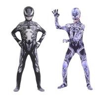 ราคา บอดี้สูทเด็กลาย Venon สีขาวและดำ สำหรับคอสเพลย์ฮาโลวีนหรือเล่นสนุก (43119019949)