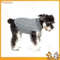 ราคา Pawsome เสื้อกันหนาวสัตว์เลี้ยงเสื้อผ้าฤดูใบไม้ร่วงและฤดูหนาว Warm Dog Braid เสื้อกันหนาวเสื้อผ้า (26719443717)