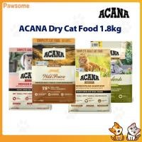 ราคา Acana Cat อาหารแห้ง 1 8 กก โปรตีนสูงเนื้อสดผลิตธรรมชาติสําหรับทุกช่วงชีวิต (25344744721)