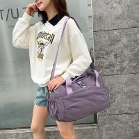 ราคา กระเป๋าเดินทางระยะสั้นสไตล์เกาหลี สีเดี่ยว ขนาดใหญ่ แยกพื้นที่แห้ง ชื้น มีหลายวิธีพก ถือด้วยมือ ตะไคร้ ยกข้างหลัง เหมาะสำหรับการเดินทางและออกกำลังกาย (42717837618)