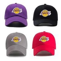ราคา หมวกบาสเก็ตบอล Los Angeles Lakers หมวกเบสบอลนักเรียนหญิงชายพัดลมพักผ่อน Sky กีฬาหมวกบังแดด 5 19 (29836709660)
