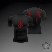 ราคา เสื้อยืดแห้งเร็วผู้ชาย แบบครึ่งแขน กระชับระบายอากาศ สำหรับออกกำลังกายและการวิ่ง (29392920682)
