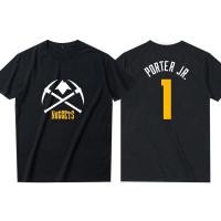 ราคา เสื้อยืดผ้าฝ้ายแท้แขนสั้นสำหรับฝึกบาสเก็ตบอล ออกแบบรอบคอสวมใส่ง่าย (25297749535)