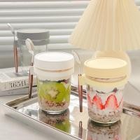 ราคา ชามสลัดถ้วยสุญญากาศซีเรียล แก้วอาหารเช้า 350ml แก้วปิดผนึกแบบพกพา มีฝาปิดและช้อน (44500660756)