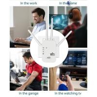 ราคา Easy Setup Wifi Range Extender Broader Coverage WiFi Repeater สําหรับห้องนั่งเล่น Home (28293466436)