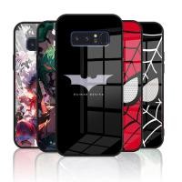 ราคา เคสกระจก Samsung galaxy note 8 เคสกระจกนิรภัย Hard Back Cover Soft Silicon Edge (26609497360)
