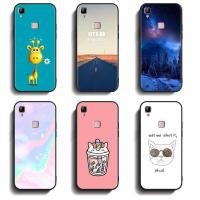 ราคา Softcase VIVO V3 V3 Max เคสป้องกันรอยแตก คุณภาพสูง TPU ฝาครอบป้องกันเต็มรูปแบบ ซิลิคอน เคสยาง สีดํา (17427624899)