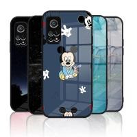 ราคา เคสกระจก Xiaomi mi 10t 5g mi 10t pro 5g เคสกระจกนิรภัยฮาร์ดฝาหลังขอบซิลิคอนอ่อน (28503620520)