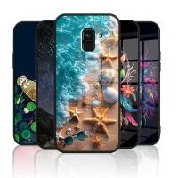 ราคา เคสกระจก Samsung galaxy A5 2018 A8 2018 A6 2018 A6 plus 2018 A8 plus 2018 j6 2018 เคสกระจกนิรภัยฮาร์ดฝาหลังขอบซิลิคอนอ่อน (27709247515)