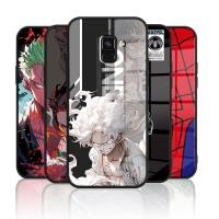 ราคา เคสกระจก Samsung Galaxy A5 2018 A8 2018 A6 2018 A6 plus 2018 A8 plus 2018 J6 2018 เคสกระจกนิรภัยฮาร์ดฝาหลังขอบซิลิคอนอ่อน (28561758807)