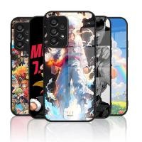 ราคา แก้วสําหรับ Samsung Galaxy A23 4G 5G A52 4G 5G A52s 5G A33 5G A72 4G M32 5GกันกระแทกกระจกนิรภัยBack SoftซิลิโคนกรอบAnti Scratchกล้องป้องกันFit Cover (50401391880)