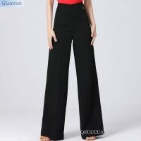 ราคา Qsuccua ผู ้ ใหญ ่ สุภาพสตรีละตินบอลรูมเต ้ นรําเอวสูงตรงกลับกางเกงขากว ้ าง (25881204996)