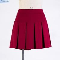 ราคา Qsuccua กระโปรงพลีท เอวยางยืด พลัสไซซ์ สําหรับผู้ใหญ่ เต้นรํากะลาสี การแสดงบนเวที (25500112764)