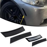 ราคา 2PCS เฉพาะเปลือกหอยสําหรับ 2011 2016 BMW F 10 5 Series รมควันกันชนด้านข้าง Marker Deflector Reflector โคมไฟครอบคลุม OEM 63147203265 63147203266 (52201455315)
