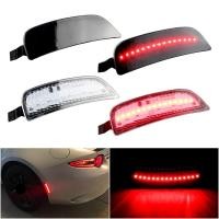 ราคา 2PCS ด้านหลังสีแดง LED Side Marker Fender Reflector กันชนไฟเลี้ยวสําหรับ Mazda Miata Mx 5 2016 2017 2018 2019 2020 (45751463695)