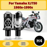 ราคา 1PC 2PCS สําหรับ Yamaha XJ750 1980s 1990s H4 LED โปรเจคเตอร์เลนส์ไฟหน้ารถจักรยานยนต์ LED Canbus HB2 9003 Hi Lo Beam หลอดไฟ Turbo พัดลม 10000LM สําหรับรถจักรยานยนต์ (42264100915)