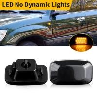 ราคา HOT ขาย2PCS รถล้อ Arch ไฟ LED Side Marker ไหลเลี้ยวสัญญาณไฟกระพริบสําหรับ Toyota Land Cruiser 70 80 100 Series J70 (41819342455)