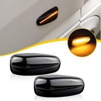 ราคา ขายร้อน2PCS สําหรับ Mercedes Benz E Class W124 1984 1998 W210 1995 2003 V Class W638 1996 2003 LED Side Marker โคมไฟ ไฟมุมบังโคลนหน้า (41717630055)