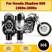 ราคา 1PC 2PCS H4 โปรเจคเตอร์เลนส์ LED ไฟหน้ารถจักรยานยนต์หลอดไฟ 10000LM 150W CANBUS HB2 9003 Led สูง Low Beam โคมไฟ 6000K สีขาวสําหรับ Honda Shadow 600 1980s 2000s (40214092912)