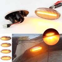 ราคา โคมไฟบังโคลนหลัง LED สไตล์ OEM 2 ชิ้น ปลั๊กแอนด์เพลย์ ทนทานสําหรับ Nissan Navara D22 NP300 Datsun Frontier Fiera PickUp Hardbody 1998 2005 (40168670596)