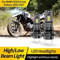 ราคา 2pcs รถจักรยานยนต์ LED ไฟหน้า H7 รถจักรยานยนต์หลอดไฟจักรยานโปรเจคเตอร์ไฟหน้าสําหรับ BMW F650GS Dak Enduro 2000 2007 (27331582123)