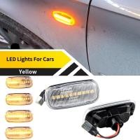 ราคา ขายร้อน2PCS แบบไดนามิกไฟเลี้ยว LED Side Marker Fender ตัวบ่งชี้ลําดับโคมไฟสําหรับ Audi A6 C5 2001 2005 ไม่เหมาะสําหรับ A6 C5 2000 2002 A6 C6 2004 (42014506298)