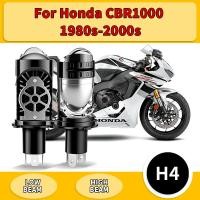 ราคา 1PC 2PCS H4 โปรเจคเตอร์เลนส์ LED ไฟหน้ารถจักรยานยนต์หลอดไฟ 10000LM 150W CANBUS HB2 9003 Led สูง Low Beam โคมไฟ 6000K สีขาวสําหรับ Honda CBR1000 1980s 2000s (41514087901)