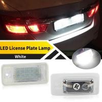 ราคา 2pcs ไฟ Led ป้ายทะเบียนอุปกรณ์เสริมสําหรับ Audi A5 8F Cabriolet 2008 2012 สําหรับ Audi A6 C6 4F 2004 2012 สําหรับ Audi S6 C6 2009 2011 (41108821258)
