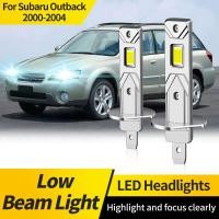 ราคา 2pcs สําหรับ Subaru Outback 2000 2001 2002 2003 2004 H1 LED ไฟหน้าโคมไฟ H1 Low Beam 6500K สีขาว Auto Light 12V หลอดไฟ LED (27529851511)