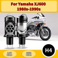 ราคา 1PC 2PCS สําหรับ Yamaha XJ600 1980s 1990s H4 LED โปรเจคเตอร์เลนส์ไฟหน้ารถจักรยานยนต์ LED Canbus HB2 9003 Hi Lo Beam หลอดไฟ Turbo พัดลม 10000LM สําหรับรถจักรยานยนต์ (42964100920)