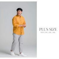 ราคา เสื้อเชิ้ต เนื้อผ้าใส่สบาย ขนาด พร้อมส่ง ขนาด 2XL 4XL (24213573585)