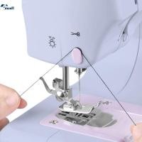 ราคา จัดส่งใน 12ชม จักรเย็บผ้าในครัวเรือนจักรเย็บผ้าน้ําหนักเบาไฟฟ้า505กจักรเย็บผ้าขนาดเล็กที่มีตะเข็บดอกไม้12ในตัวมือถือช่างตัดเสื้อสําหรับเ (57400459753)