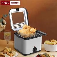 ราคา จัดส่งภายใน 12 H 220 V หม้อทอดไฟฟ้า 2 5l ความจุเคาน์เตอร์ Commercial Fryer สําหรับผู้ขาย Street ไก่ทอด Fries หม้อเดียวหม้อทอด (51750835585)