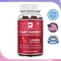 ราคา BEWORTHS Tart Cherry Gummies1000mg ต่อการบริสุทธิ์กรดยูริกบรรเทาอาการกูตส่งเสริมการฟื้นฟูข้อต่อและกล้ามเนื้อ (43211861099)