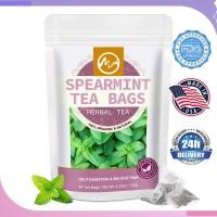ราคา Minch Organic Spearmint Teabags Support Digestion Natural Breath Freshener Healthy Care Caffeine Free (52701395464)