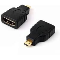 ราคา หัวแปลง MICRO HDMI TO HDMI FEMALE Converter สีดำ ADAPTER CONVERTER อุปกรณ์แปลงสัญญาณ MICRO HDMI TO HDMI FEMALE (4658195048)