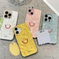 ราคา เข้ากันได้กับ iPhone 16 15 14 13 12 11 Pro Max X XS XR XS Max 7 8 Plus เคสโทรศัพท์ Creative Candy สีเต็มหน้าจอสีสันลายจุดการ์ตูนหน้ายิ้มนุ่มปกหลัง (43916027745)