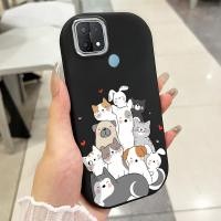 ราคา เคสสำหรับ OPPO A15 A15s A35 เคสโทรศัพท์สัตว์น่ารักกันกระแทกกลมและอ้วน (27593189734)