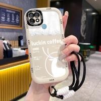 ราคา เคสสำหรับ OPPO A15 A15s A35 4G เคสโทรศัพท์กาแฟซิลิโคนสายคล้องกันกระแทก (58050277952)