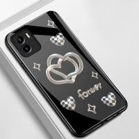 ราคา เคสสำหรับ VIVO Y15A Y15S Y15C Y01 เคสโทรศัพท์รูปหัวใจดอกไม้เปลือกแก้วกันกระแทก (54400219346)