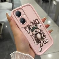 ราคา เคสสำหรับ VIVO Y27 Y36 4G Y36 5G Y27 5G Y77T Y27s Y35 Y35 5G เคสโทรศัพท์หมีสามสีซิลิโคนกันกระแทก (48400923700)