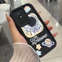 ราคา เคสสำหรับ VIVO Y02 Y02A Y02s Y02T เคสโทรศัพท์มนุษย์อวกาศสามสีซิลิโคนกันกระแทก (46651538741)